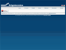 Tablet Screenshot of frigotecnicamerlo.it